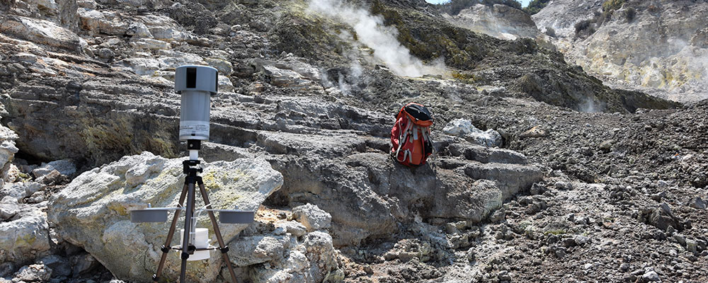 Sigma-w in action at Solfatara